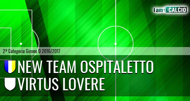 New Team Ospitaletto - Virtus Lovere