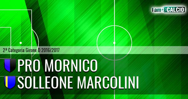 Pro Mornico - Solleone Marcolini