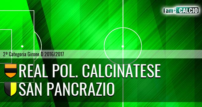 Real pol. Calcinatese - San Pancrazio