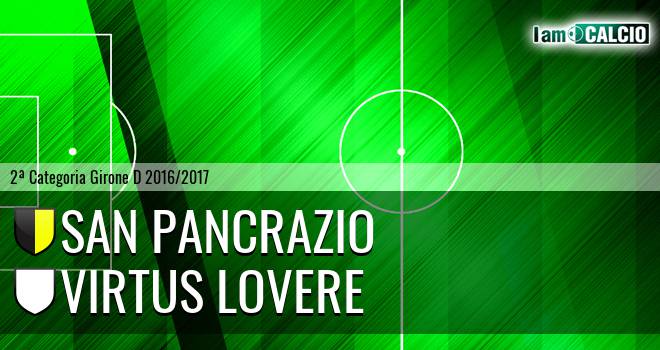 San Pancrazio - Virtus Lovere