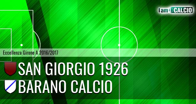 San Giorgio 1926 - Barano Calcio