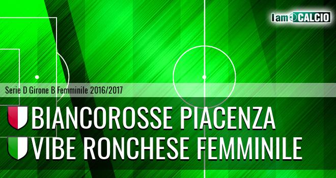 Biancorosse Piacenza - Vibe Ronchese Femminile