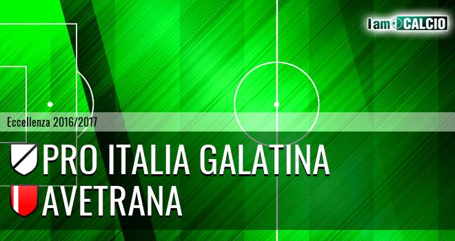 Pro Italia Galatina - Avetrana Calcio