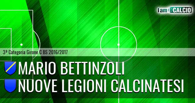 Mario Bettinzoli - Nuove Legioni Calcinatesi