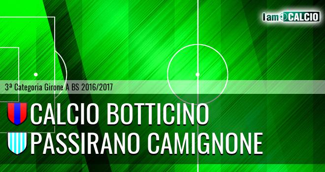 Calcio Botticino - Passirano Camignone