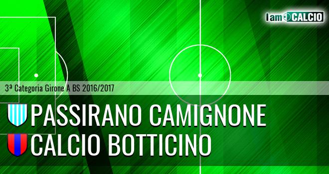 Passirano Camignone - Calcio Botticino