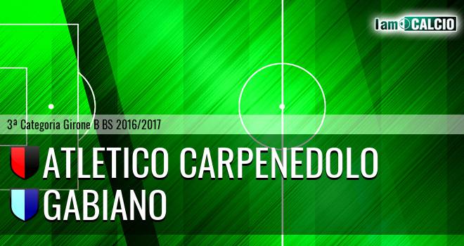 Atletico Carpenedolo - Gabiano