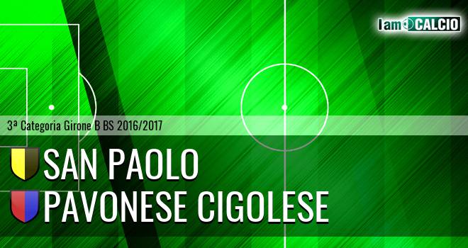 San Paolo - Pavonese Cigolese