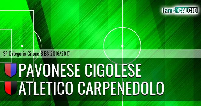 Pavonese Cigolese - Atletico Carpenedolo