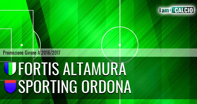 Fortis Altamura - Sporting Ordona