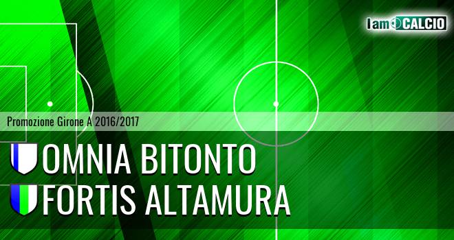 Bitonto Calcio - Fortis Altamura