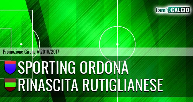 Sporting Ordona - Rinascita Rutiglianese