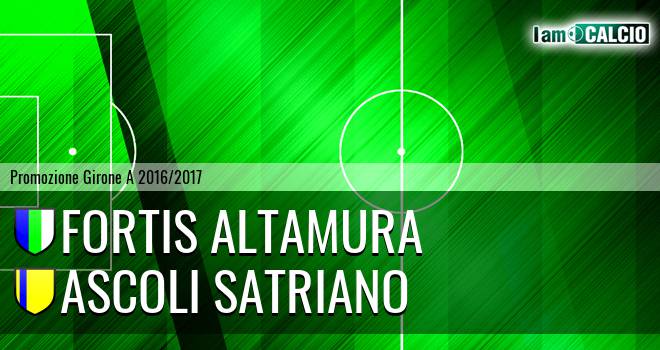 Fortis Altamura - Ascoli Satriano