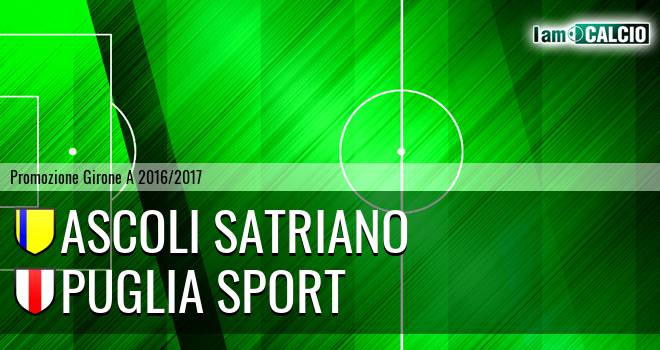 Ascoli Satriano - Puglia Sport