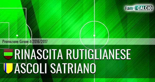 Rinascita Rutiglianese - Ascoli Satriano