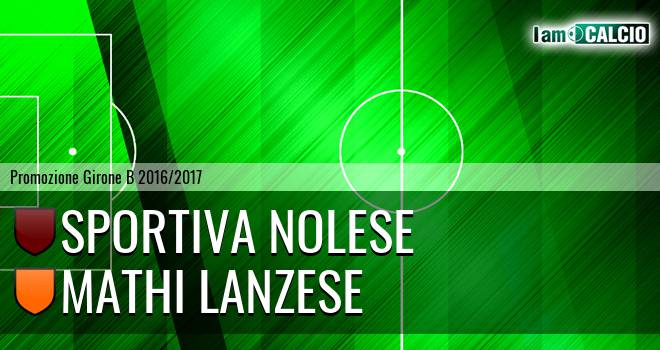 Sportiva Nolese - Mathi Lanzese