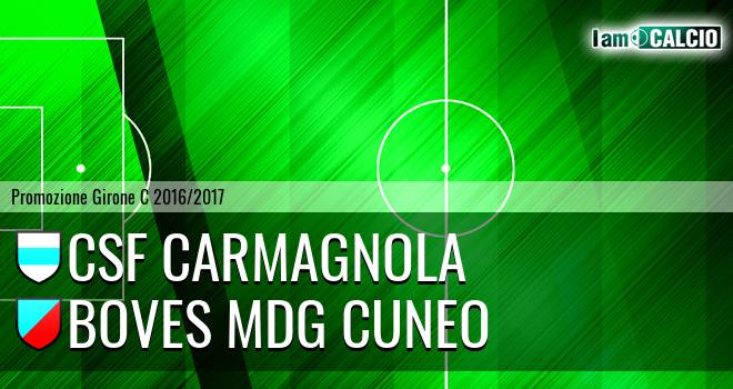 Csf Carmagnola - Boves MDG Cuneo