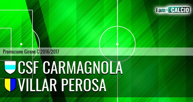 Csf Carmagnola - Villar Perosa