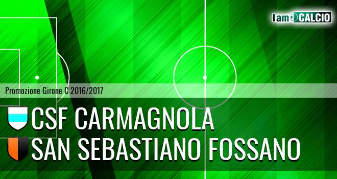 Csf Carmagnola - San Sebastiano Fossano