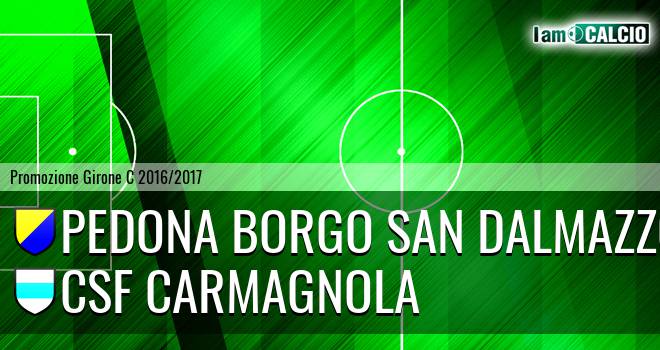 Pedona Borgo San Dalmazzo - Csf Carmagnola