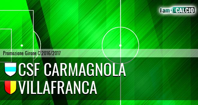 Csf Carmagnola - Villafranca