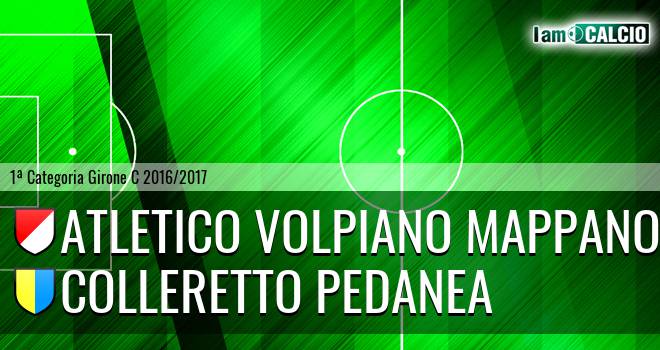 Atletico Volpiano Mappano - Colleretto Pedanea