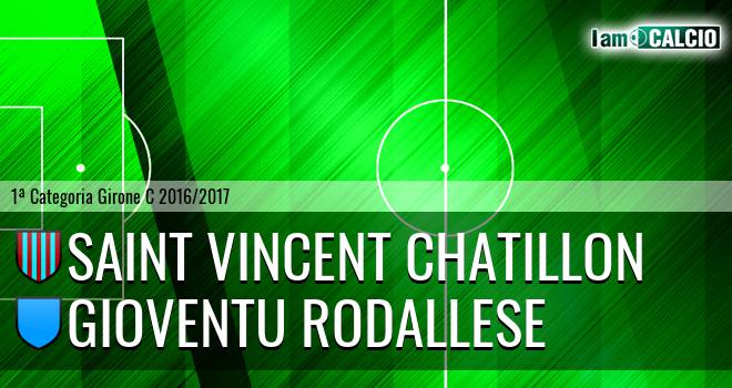 Saint Vincent Chatillon - Gioventu Rodallese