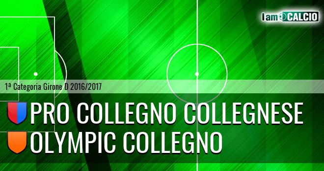 Pro Collegno Collegnese - Olympic Collegno