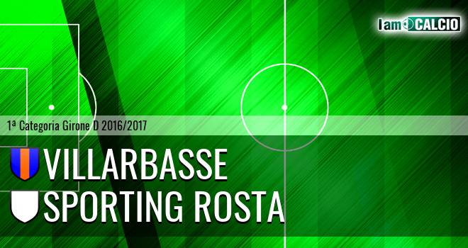 Villarbasse - Sporting Rosta