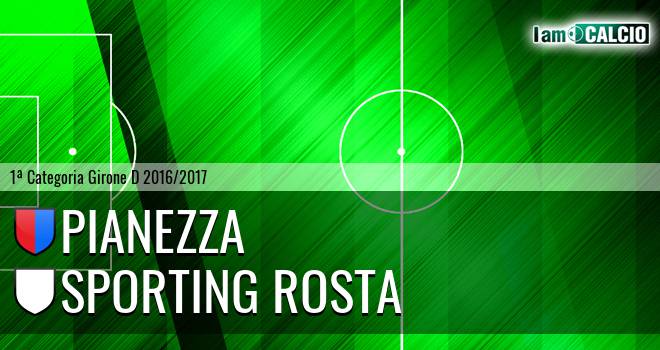 Pianezza - Sporting Rosta