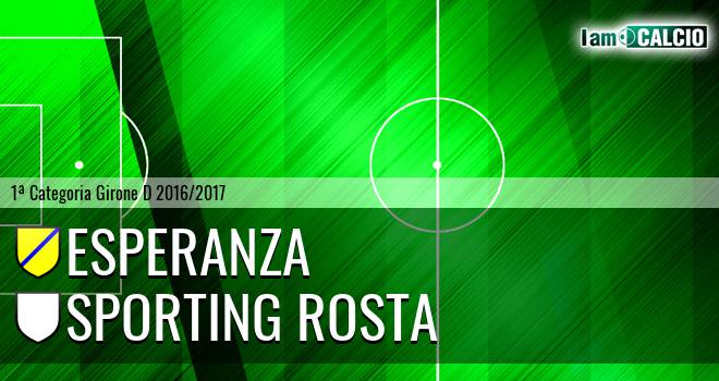 Esperanza - Sporting Rosta