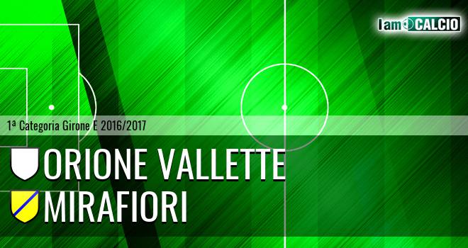 Orione Vallette - Mirafiori