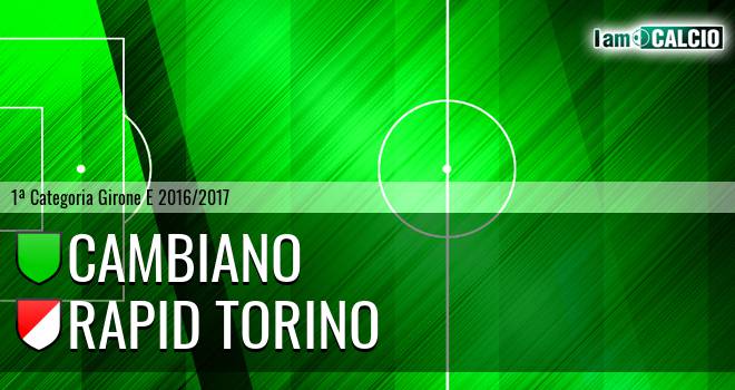 Cambiano - Rapid Torino