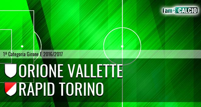 Orione Vallette - Rapid Torino