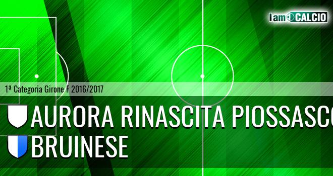 Aurora Rinascita Piossasco - Bruinese Giaveno