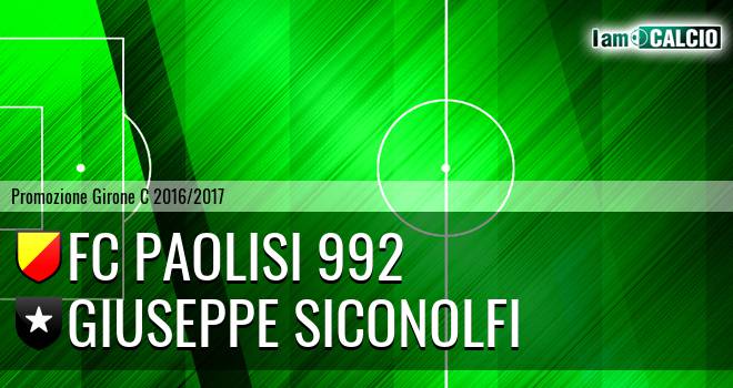 FC Paolisi 992 - Giuseppe Siconolfi