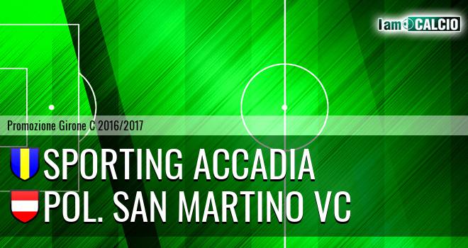 Sporting Accadia - Pol. San Martino VC