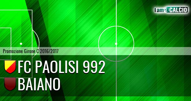 FC Paolisi 992 - Baiano