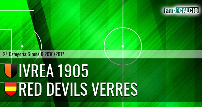 Ivrea 1905 - Red Devils Verres