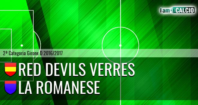 Red Devils Verres - La Romanese
