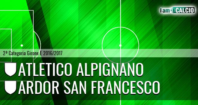 Atletico Alpignano - Ardor San Francesco