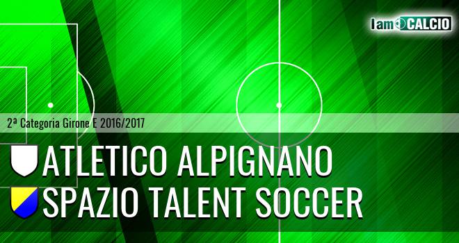 Atletico Alpignano - Spazio Talent Soccer