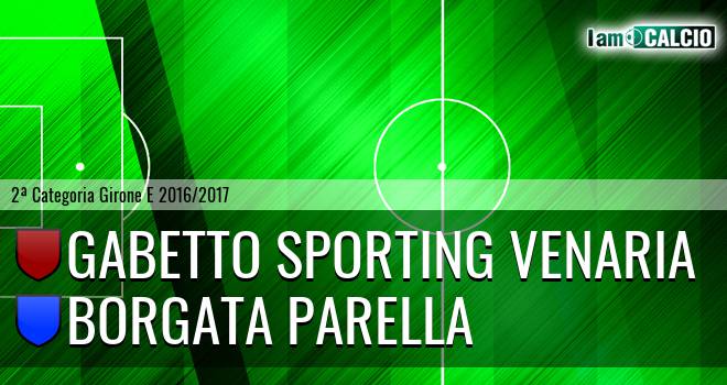 Gabetto Sporting Venaria - Borgata Parella