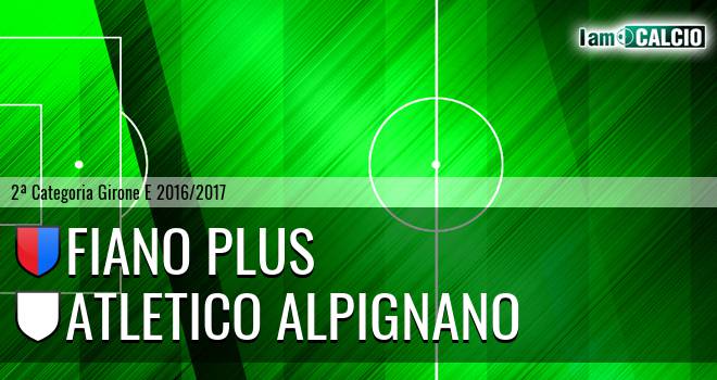 Fiano Plus - Atletico Alpignano