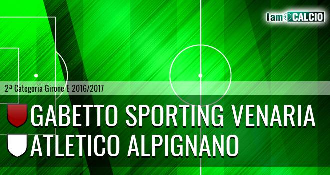 Gabetto Sporting Venaria - Atletico Alpignano