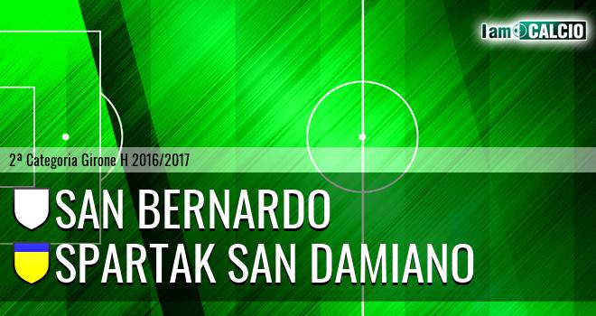 San Bernardo - Spartak San Damiano