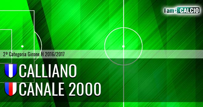 Calliano - Canale 2000