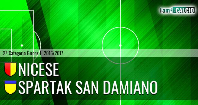 Nicese - Spartak San Damiano