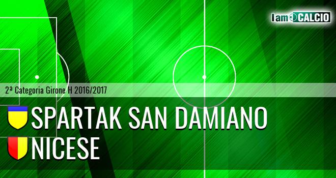 Spartak San Damiano - Nicese