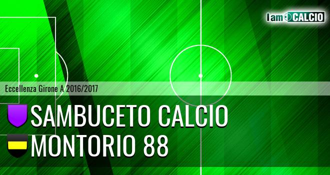 Sambuceto Calcio - Montorio 88